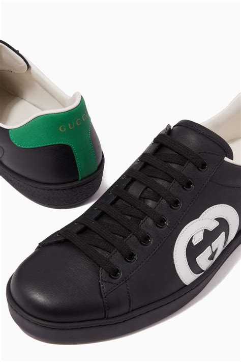 gucci ace sneakers men's|gucci ace sneakers interlocking g.